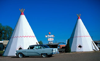 Motel on Route 66 in Holbrook